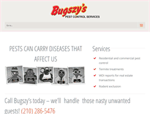 Tablet Screenshot of bugszys.com